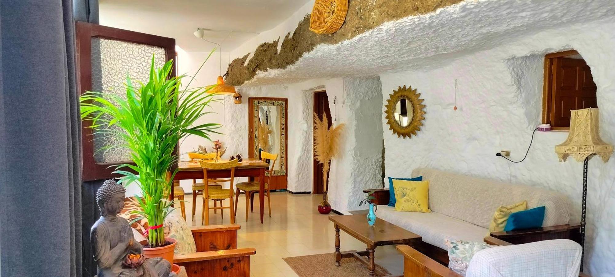 Casa Cueva Rural Trebola, Artenara Juncalillo Buitenkant foto