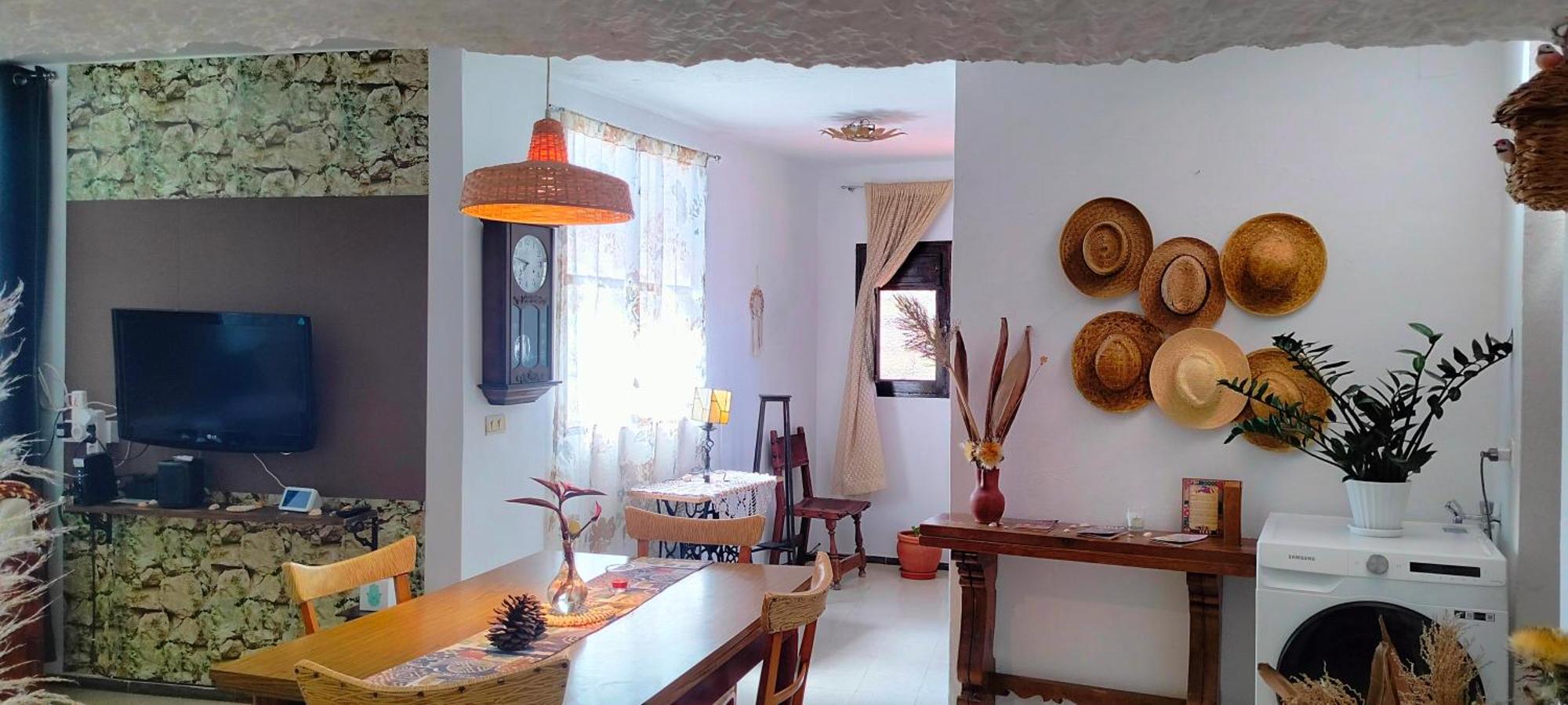 Casa Cueva Rural Trebola, Artenara Juncalillo Buitenkant foto